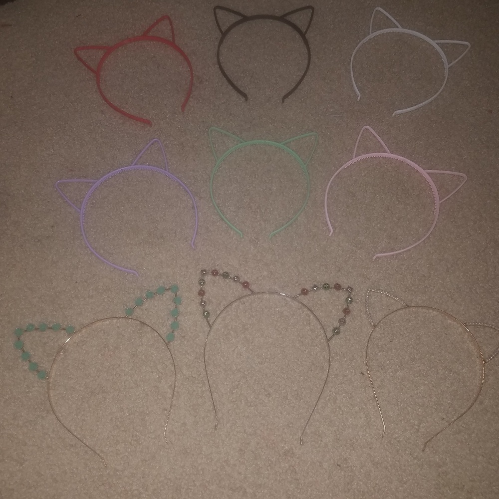 Cat-ear headbands